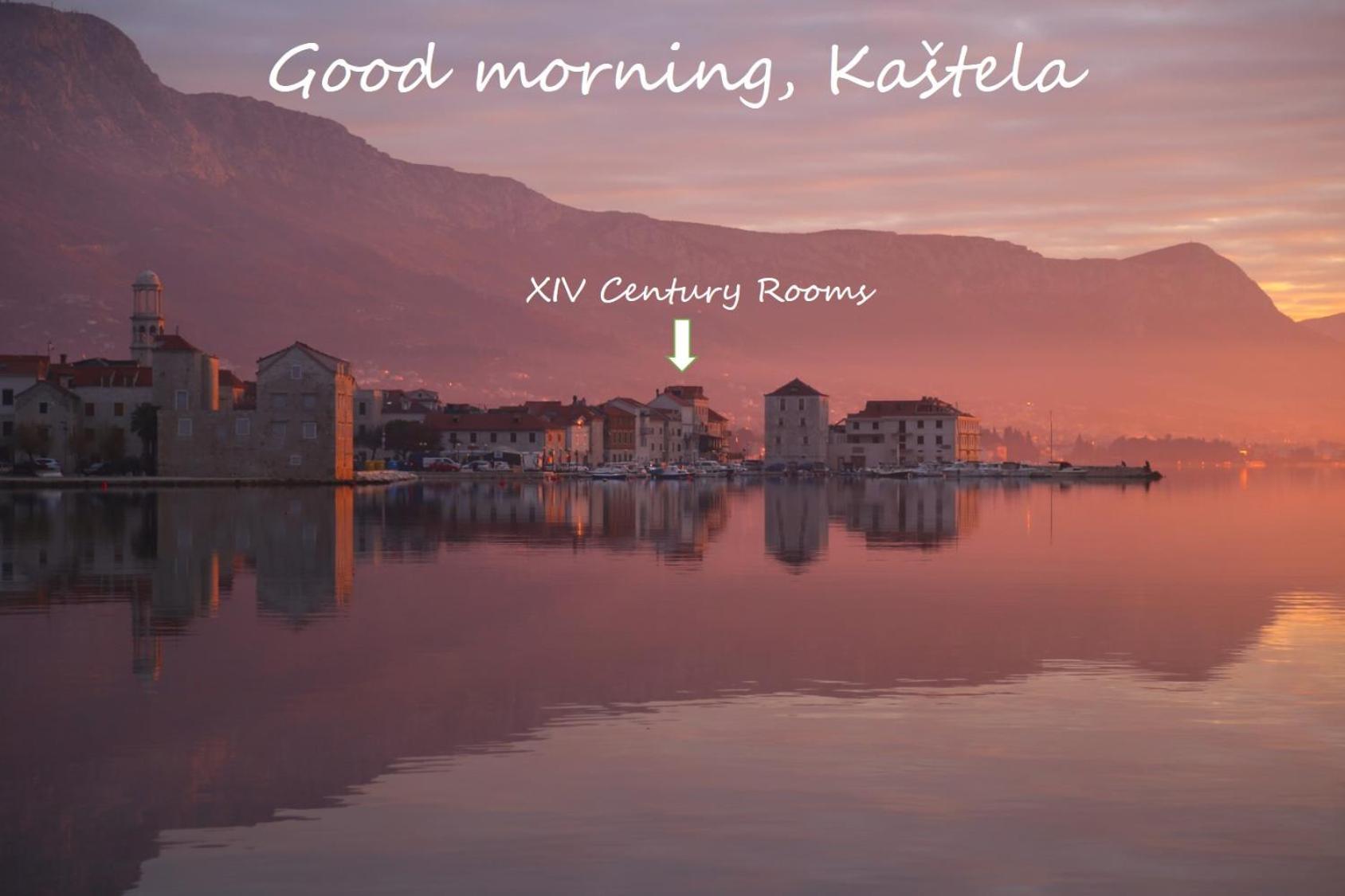 XIV Century Rooms Kaštela Eksteriør billede